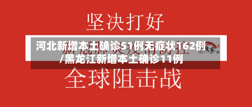 河北新增本土确诊51例无症状162例/黑龙江新增本土确诊11例-第1张图片
