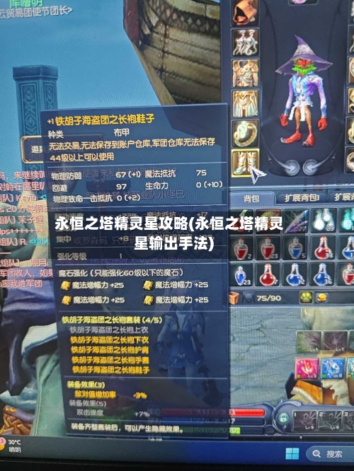 永恒之塔精灵星攻略(永恒之塔精灵星输出手法)-第1张图片