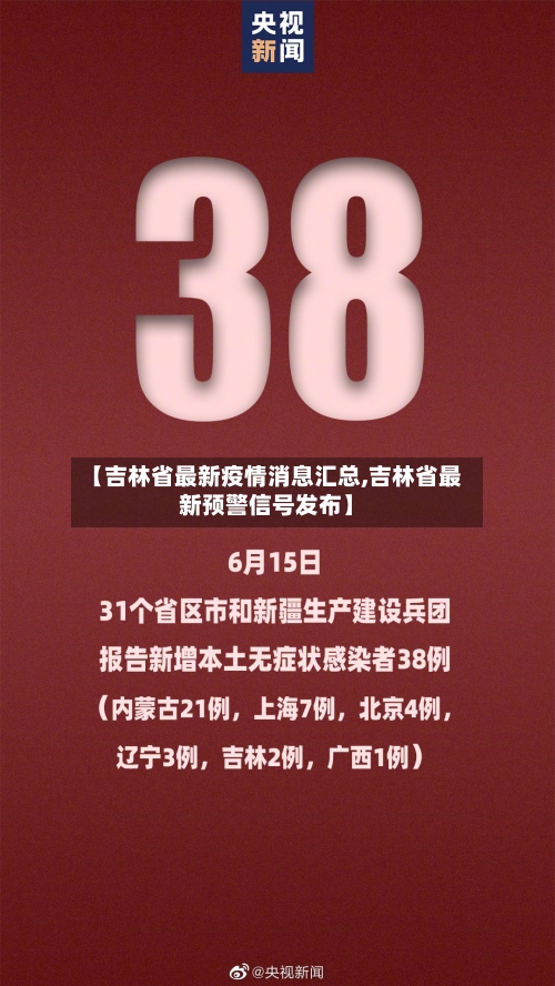 【吉林省最新疫情消息汇总,吉林省最新预警信号发布】