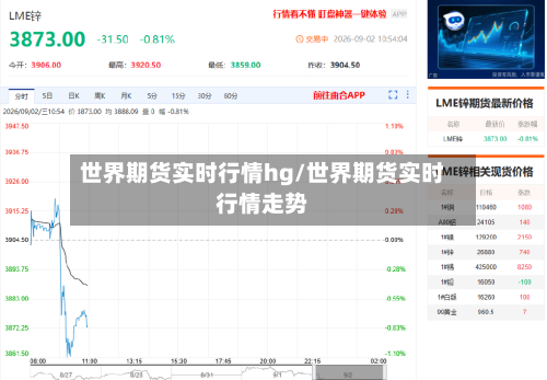 世界期货实时行情hg/世界期货实时行情走势