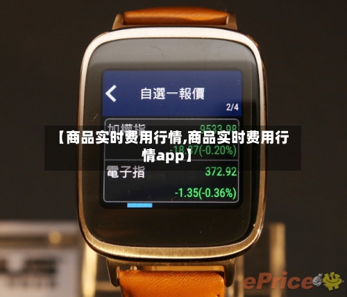 【商品实时费用行情,商品实时费用行情app】-第3张图片