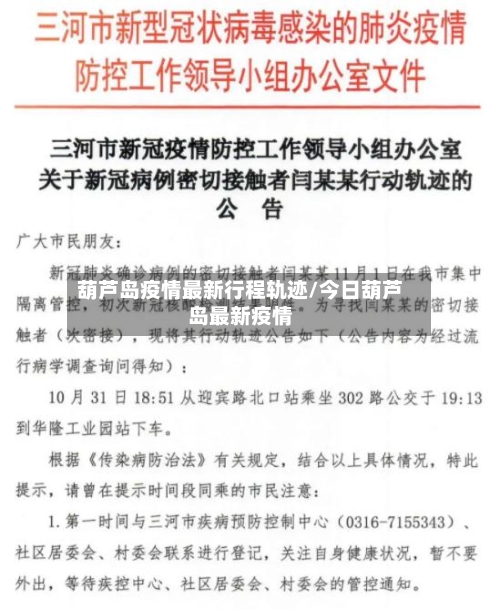 葫芦岛疫情最新行程轨迹/今日葫芦岛最新疫情-第2张图片