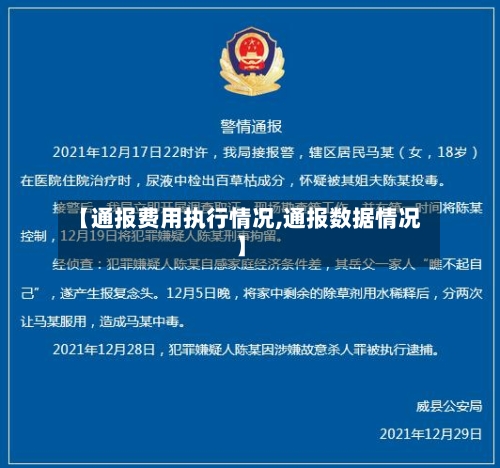 【通报费用执行情况,通报数据情况】-第2张图片