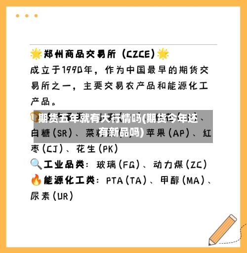 期货五年就有大行情吗(期货今年还有新品吗)