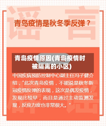 青岛疫情原因(青岛疫情时被隔离的小区)
