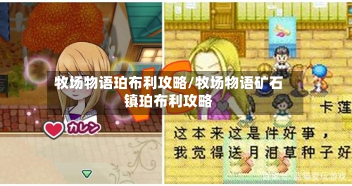 牧场物语珀布利攻略/牧场物语矿石镇珀布利攻略-第2张图片