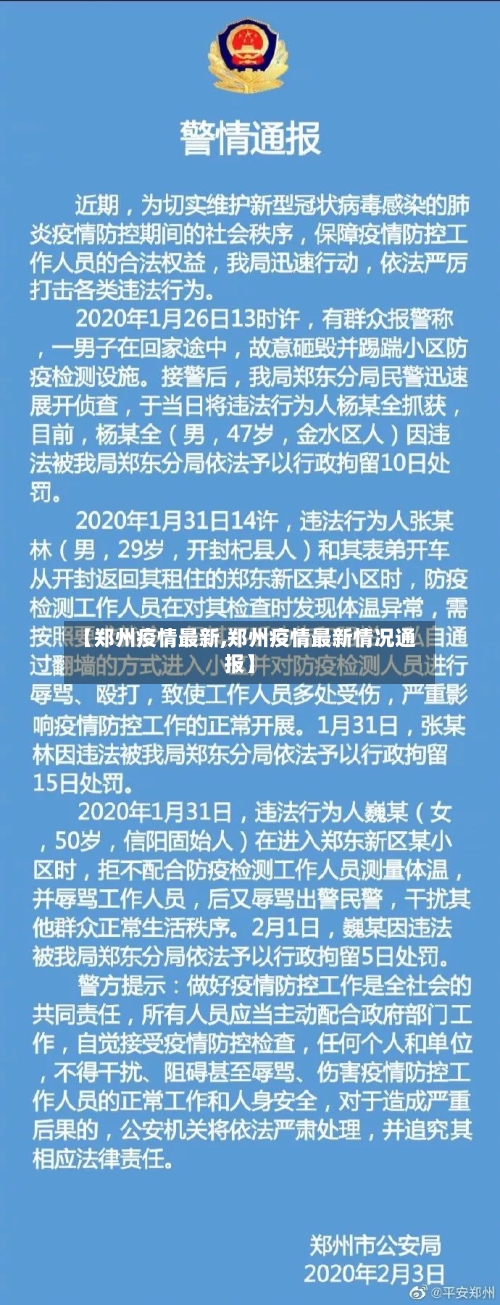 【郑州疫情最新,郑州疫情最新情况通报】