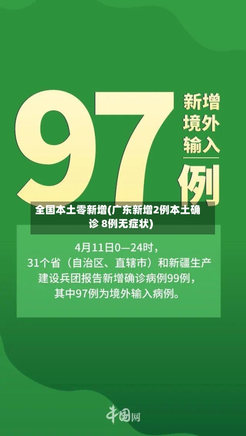 全国本土零新增(广东新增2例本土确诊 8例无症状)-第2张图片
