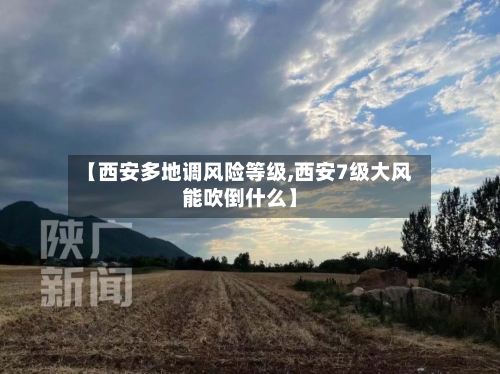【西安多地调风险等级,西安7级大风能吹倒什么】