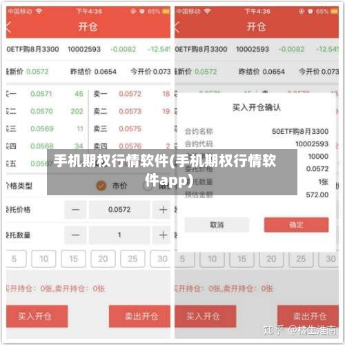 手机期权行情软件(手机期权行情软件app)