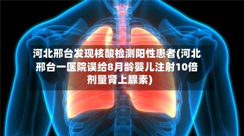 河北邢台发现核酸检测阳性患者(河北邢台一医院误给8月龄婴儿注射10倍剂量肾上腺素)