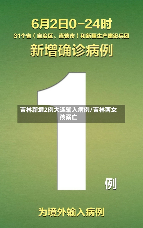 吉林新增2例大连输入病例/吉林两女孩溺亡-第1张图片